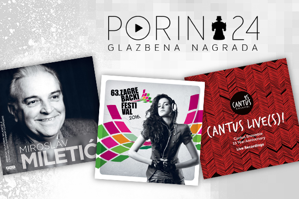 Izdanja Cantusa i Hrvatskog društva skladatelja dobila čak sedam nominacija za glazbenu nagradu Porin!