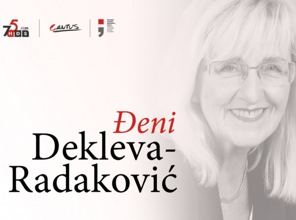 Autorski koncert skladateljice Đeni Dekleva-Radaković