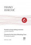 Quartet for the End of Working Time, for saxophone quartet
