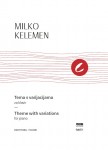 Theme with variations for piano