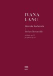 Istrian Barcarolle for piano, Op. 31